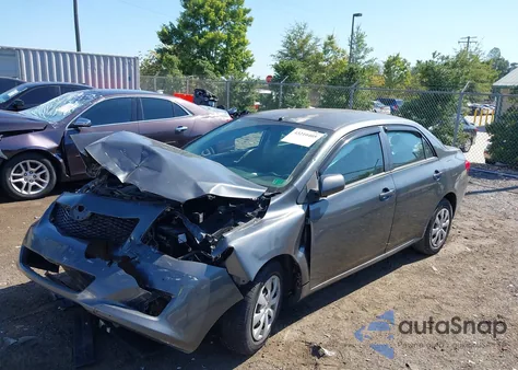 2010 Toyota Corolla Le from USA, damaged, VIN 2T1BU4EE2AC311686
